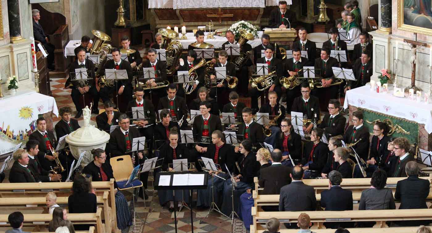 Read more about the article Messfeier zur 150-Jahrfeier Musikkapelle Mühlwald